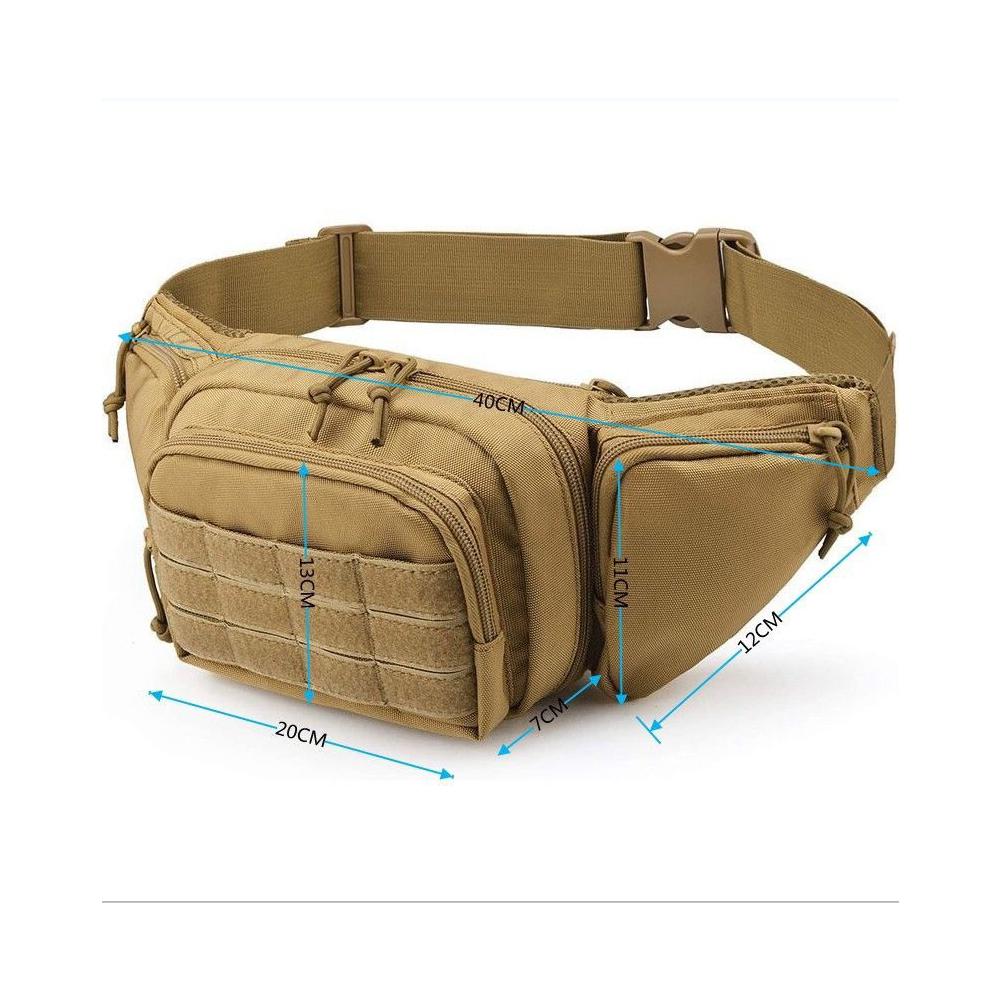 Edc Carry Items - Tactical Waist Pack Waterproof Hip Bag