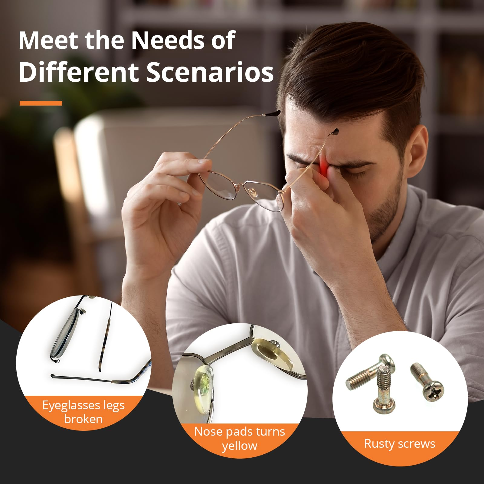 Eyeglass Repair Tool Kit with  - Micro Screwdriver Kit ulasan dan harga