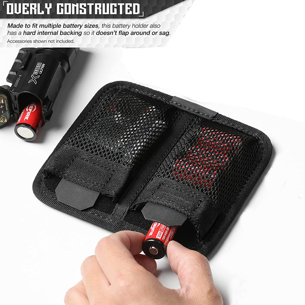 Tactical Hook Fasteners Pouch  - Edc Carry Items ulasan dan harga