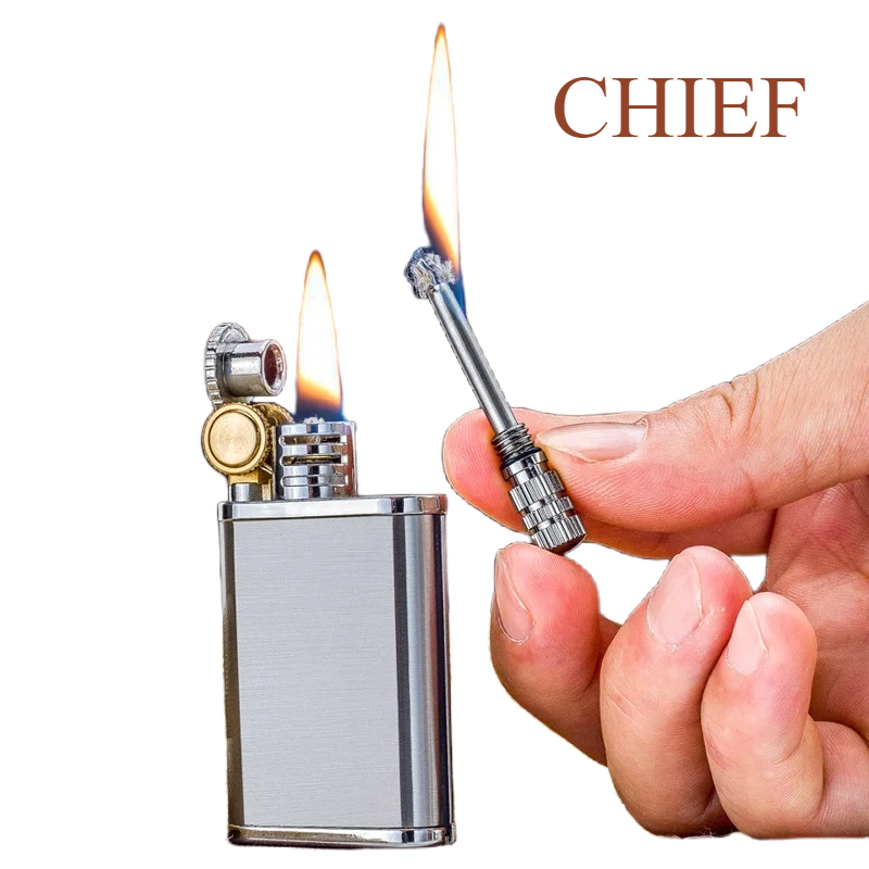 New Dual-Use Leader Lighter wi - Ferro Rod Striker ulasan dan harga