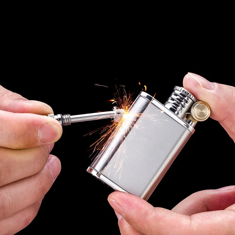 New Dual-Use Leader Lighter wi - Ferro Rod Striker ulasan dan harga