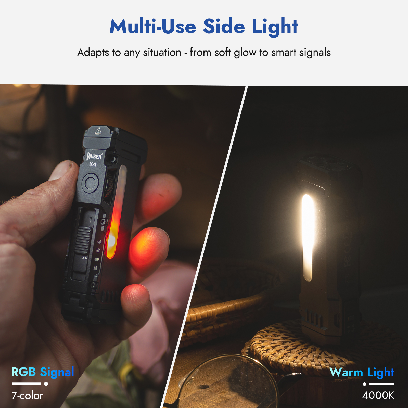 WUBEN X4 & G5 EDC Flashlight B - Edc Every Day Carry おもちゃ ulasan dan harga