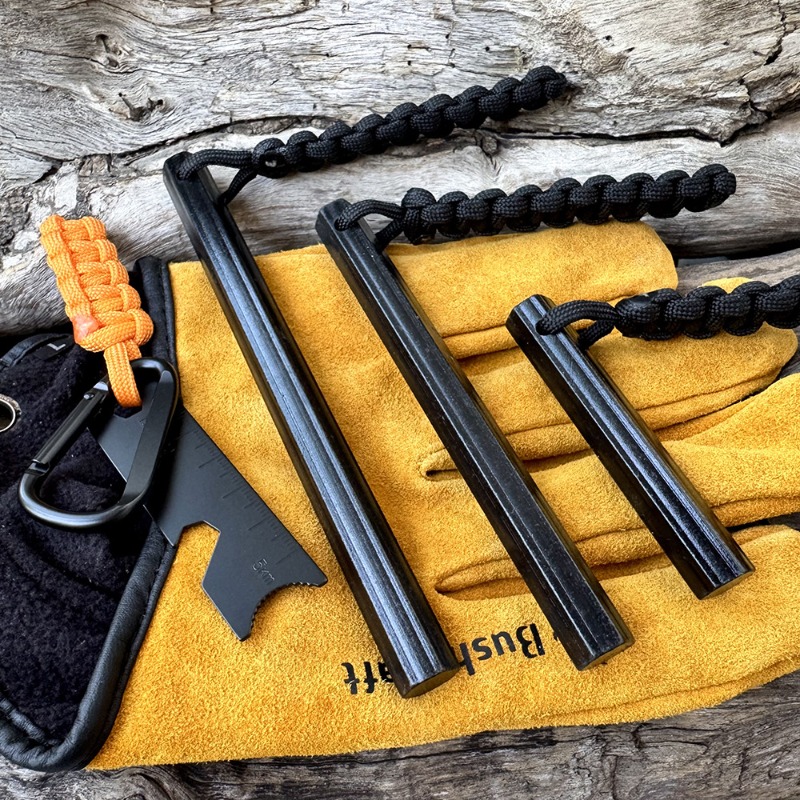 Hand Woven Rope Hexagonal Flin - Ferro Rod Striker ulasan dan harga