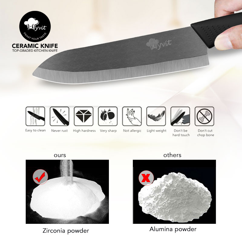 Ceramic Knives Kitchen knives  - Pocket Knife Ceramic ulasan dan harga