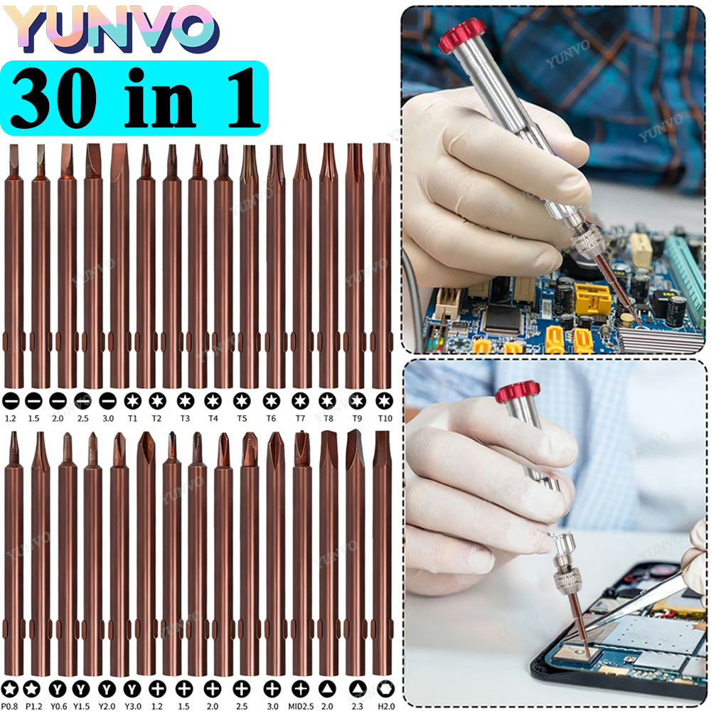 30 in 1 Magnetic Precision Scr - Micro Screwdriver Kit ulasan dan harga