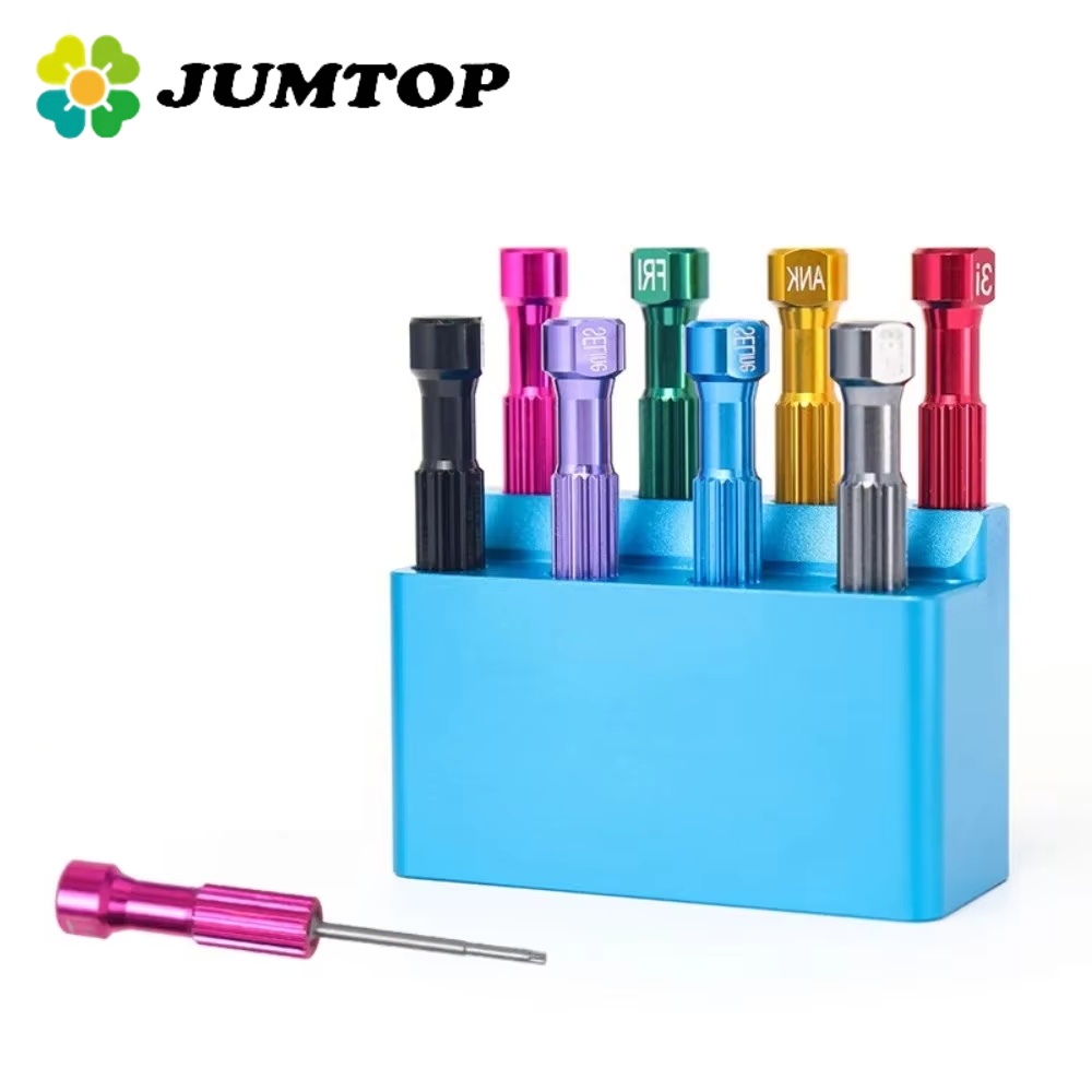 JUMTOP 8Pcs Dental Lab Implant - Micro Screwdriver Kit ulasan dan harga