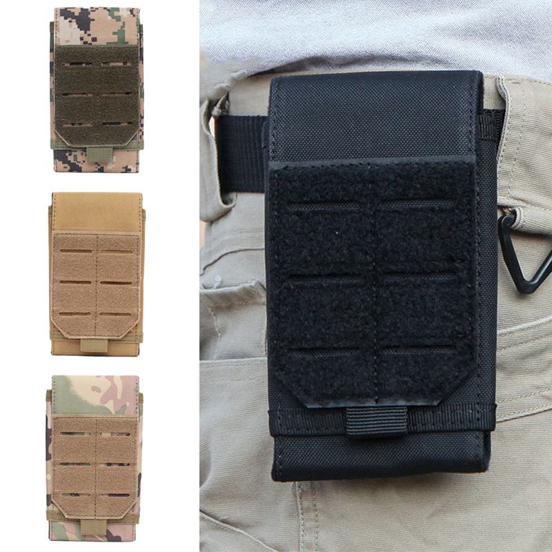 Outdoor Molle Phone Pouch Tact - Edc Carry Items ulasan dan harga