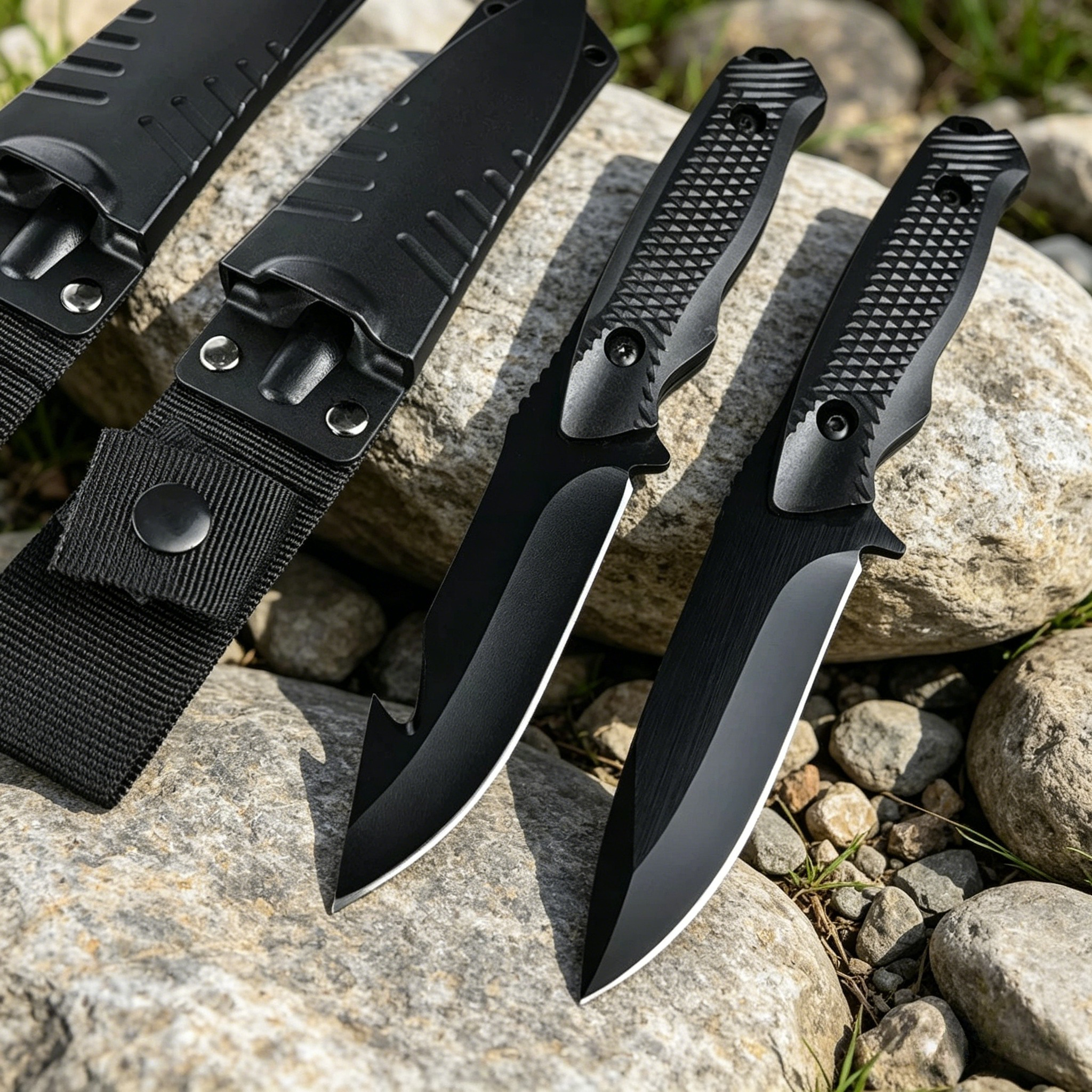 Outdoor Jungle Hunting Knife 5 - Edc Every Day Carry おもちゃ ulasan dan harga