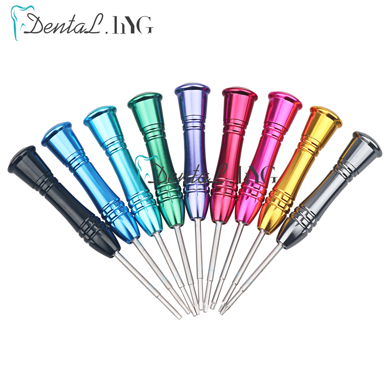 9pc/set Dental Laboratory Stai - Micro Screwdriver Kit ulasan dan harga