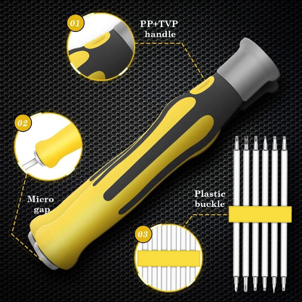 12 in 1 Screwdriver Set Multif - Micro Screwdriver Kit ulasan dan harga
