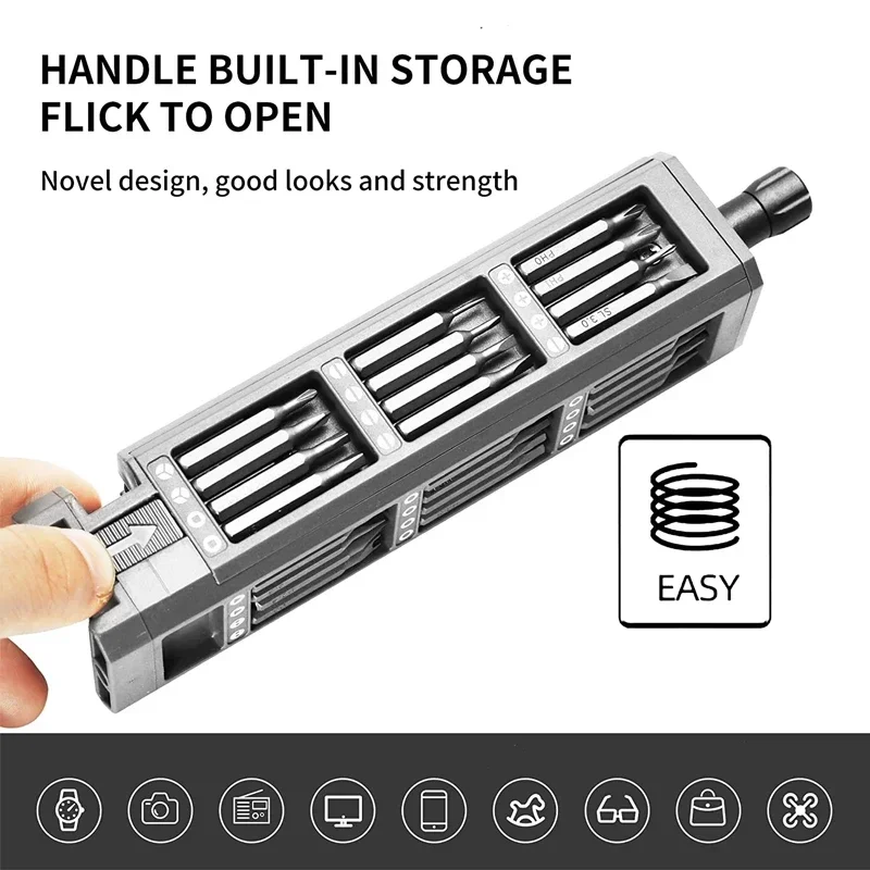 Precision Screwdriver Set 30 3 - Micro Screwdriver Kit ulasan dan harga