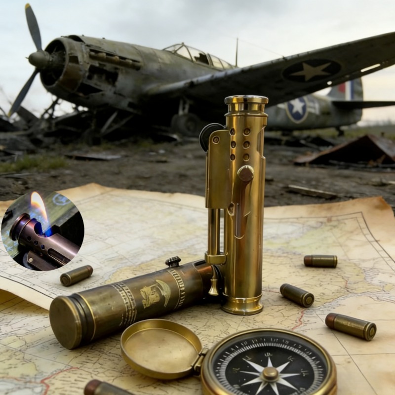 Unusual Alien Trench Handmade  - Ferro Rod Striker ulasan dan harga