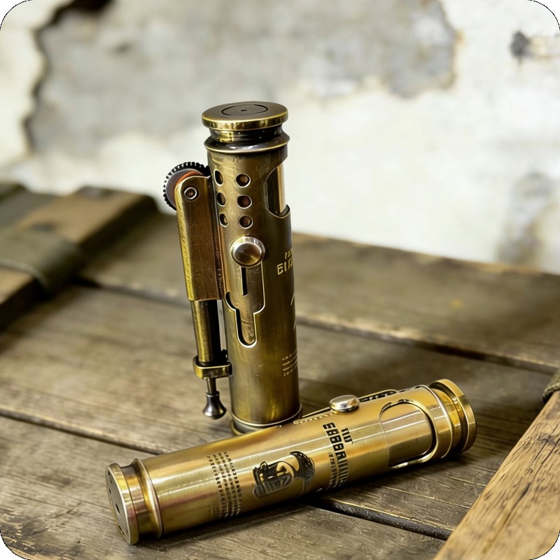 Unusual Alien Trench Handmade  - Ferro Rod Striker ulasan dan harga