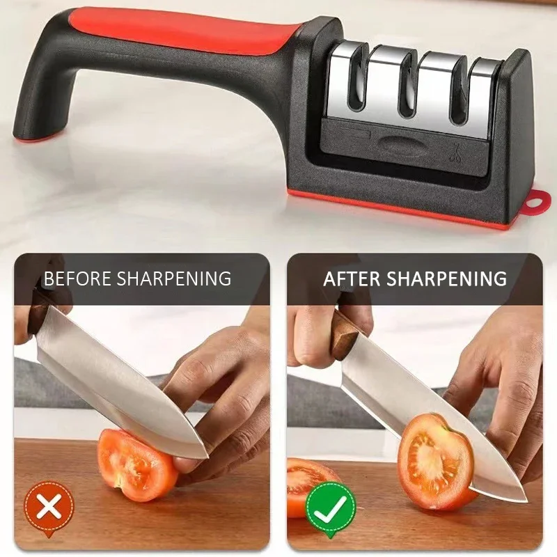 3/4 Segment Knife Sharpener Ki - Pocket Knife Ceramic ulasan dan harga
